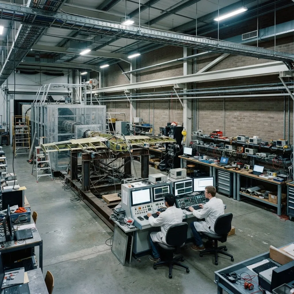 Aerospace engineering laboratory at Beihang University