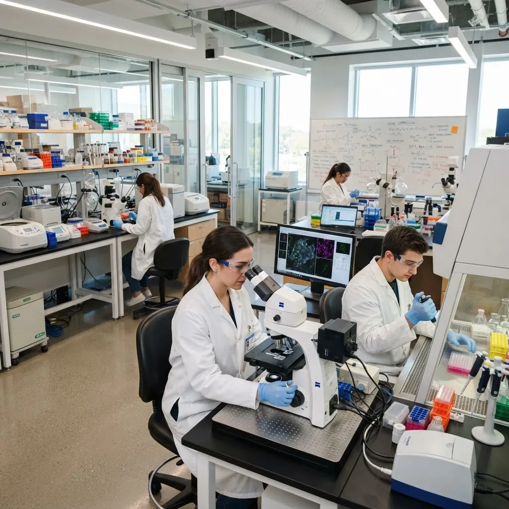 Research laboratory at Peking University