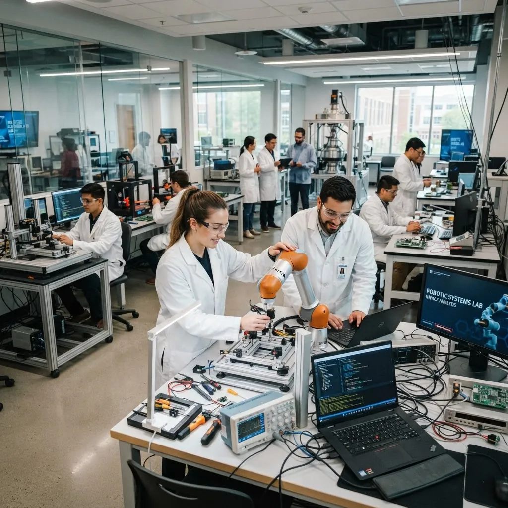 Research laboratory at Tsinghua University