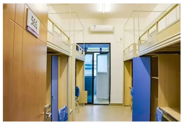 International student dormitory at Chengdu University of Technology