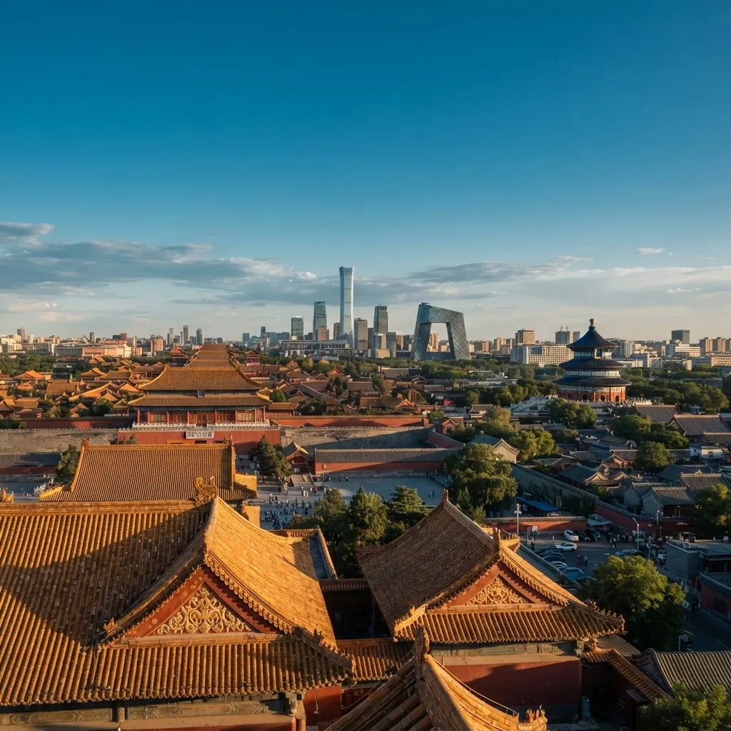 Beijing, China — landmarks and skyline
