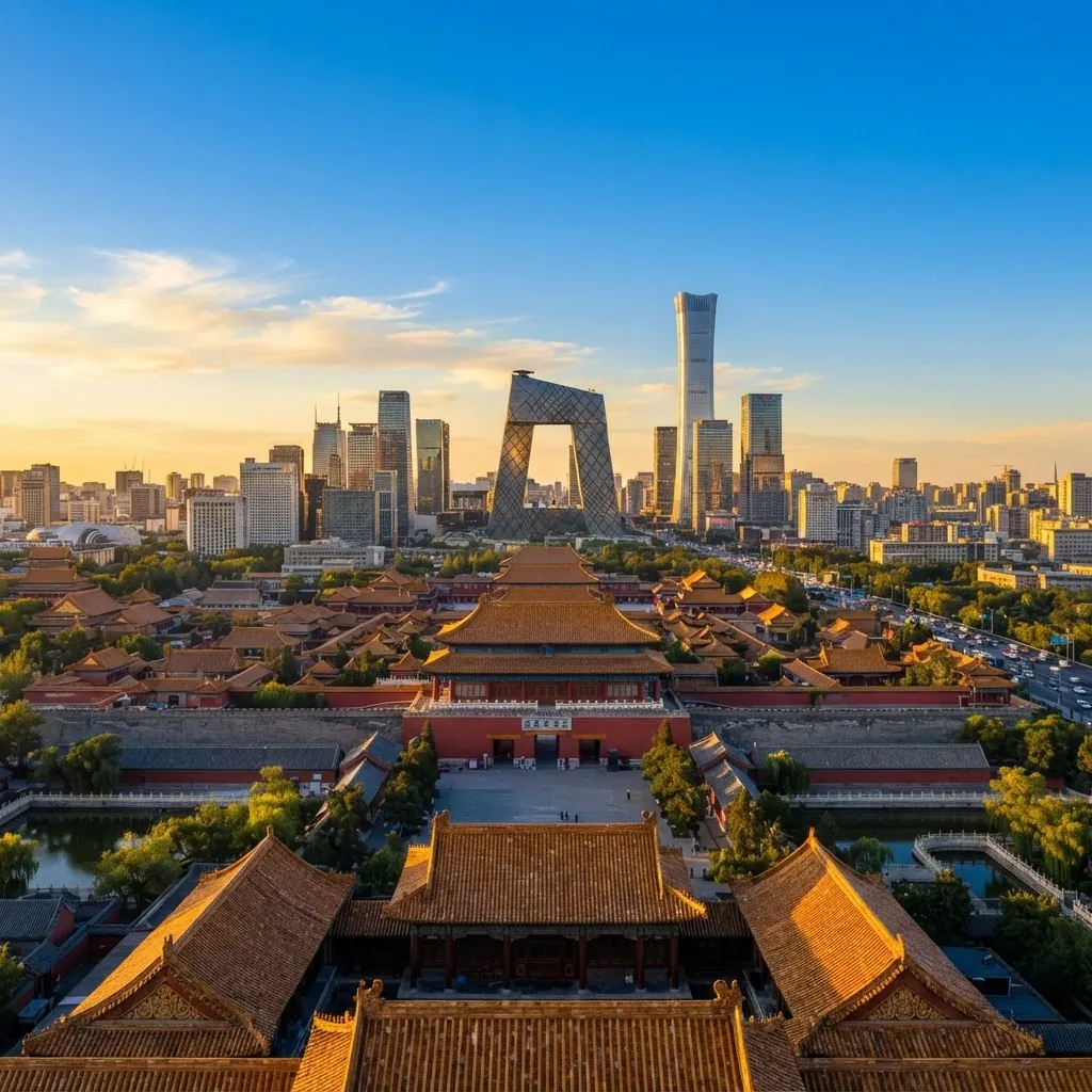 Beijing skyline