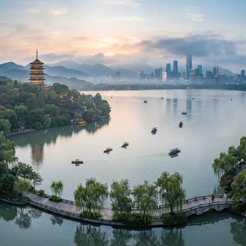 Hangzhou skyline