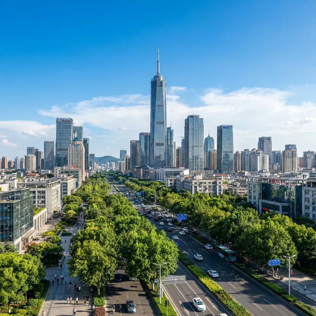 Nanjing skyline