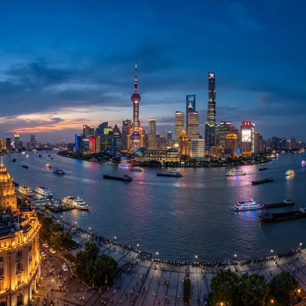 Shanghai skyline