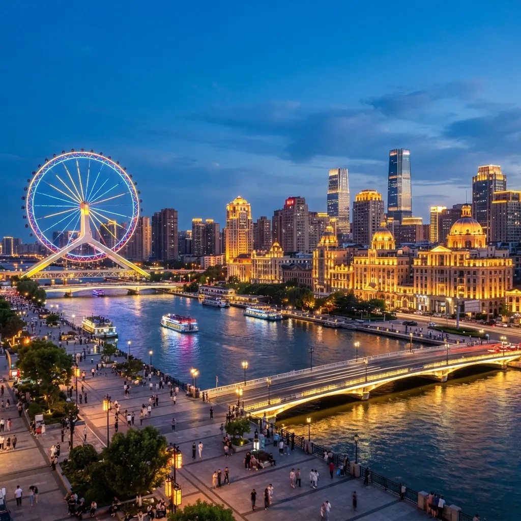Tianjin skyline