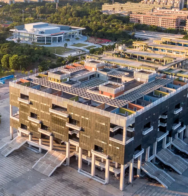 Guangdong University of Technology library reading room