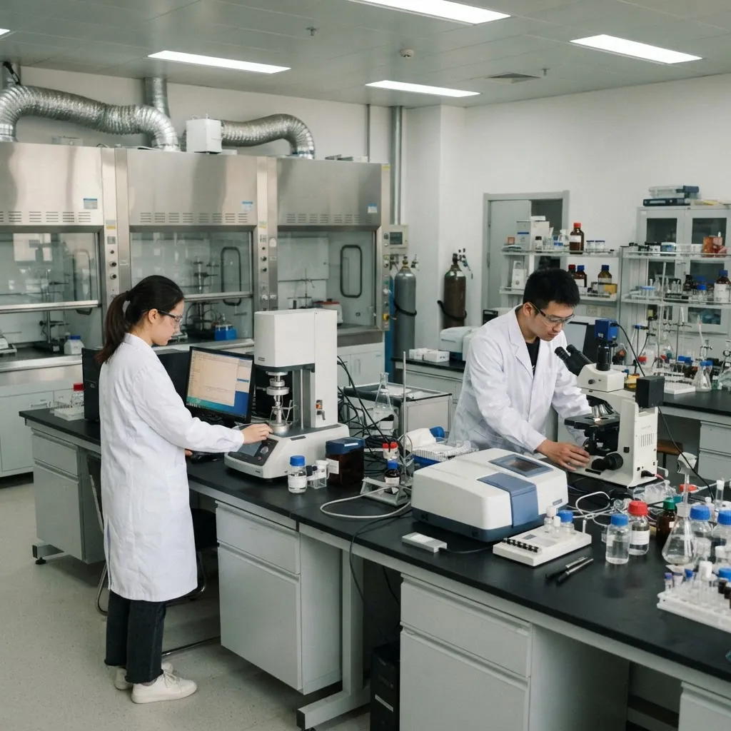 Materials and chemical engineering laboratory at South China University of Technology