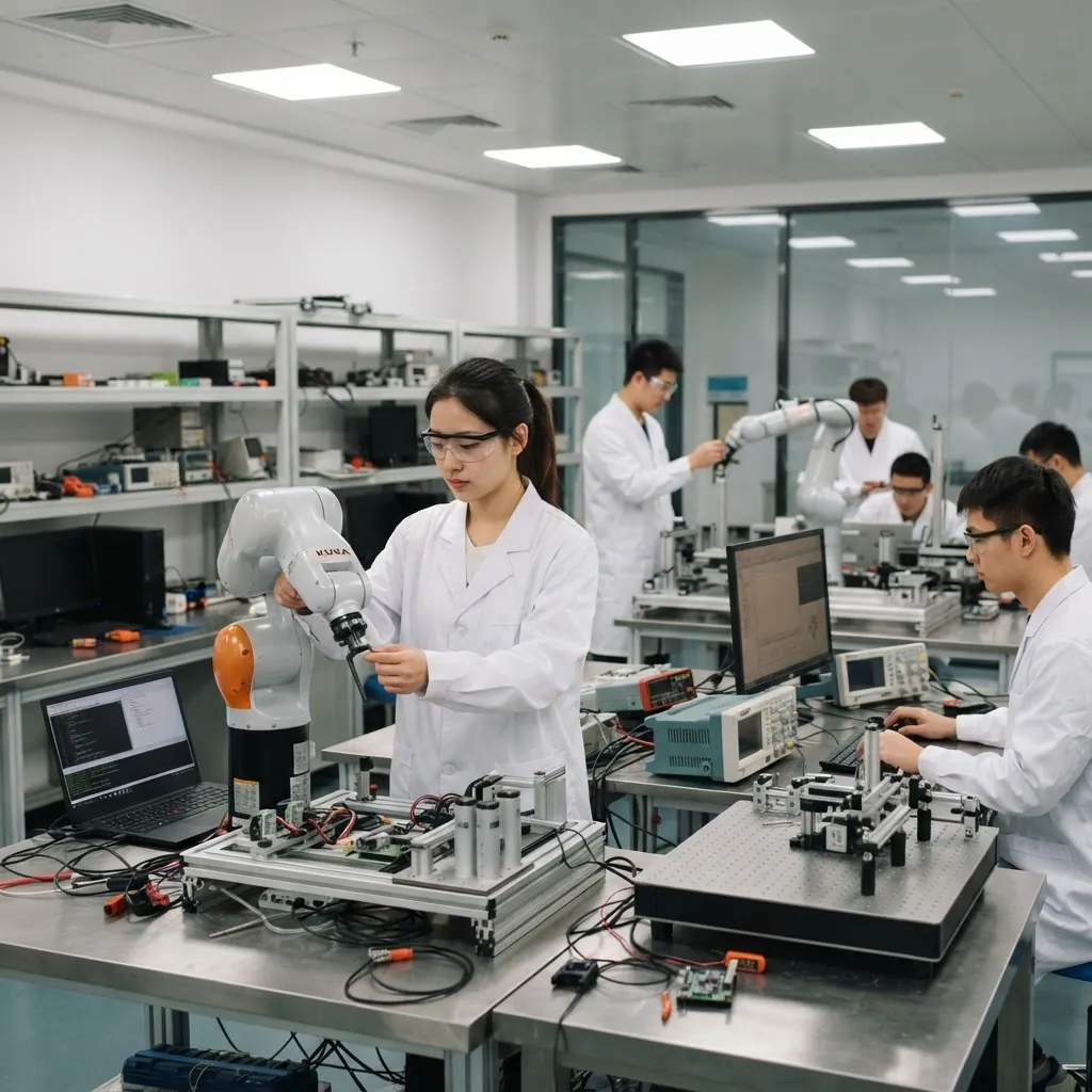 Engineering research laboratory at Zhejiang University