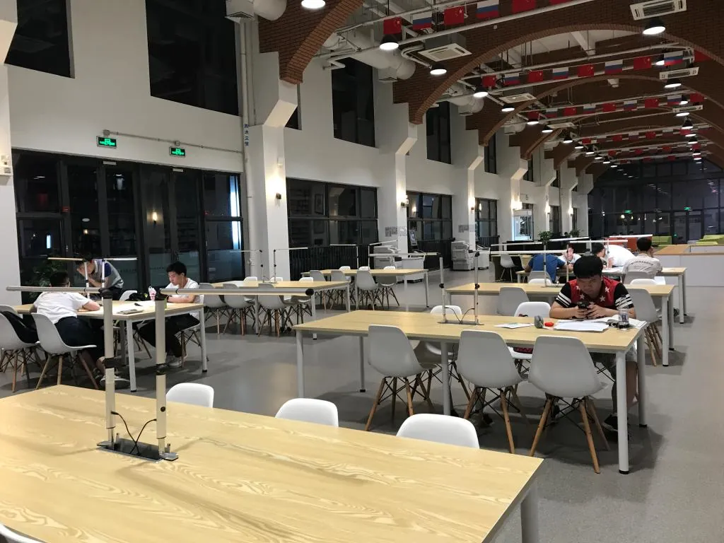 Library study spaces at Shenzhen MSU-BIT University