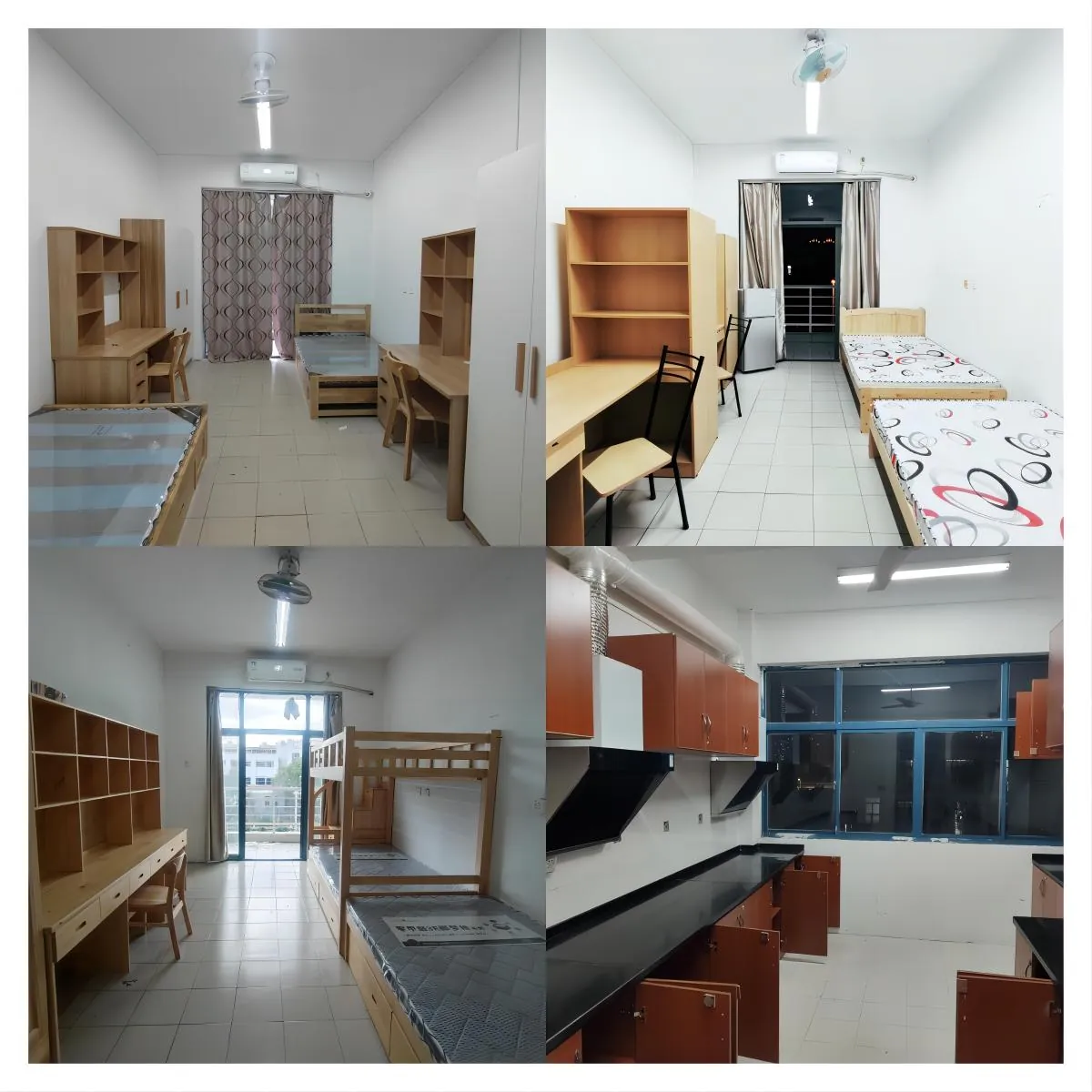 International student dormitory at Zhongnan University of Economics and Law